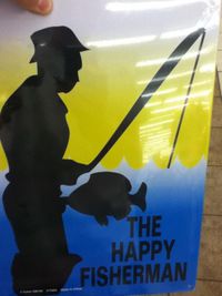 Pêcheur heureux