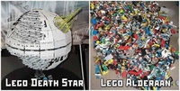 Lego star wars : kit planète Alderaan