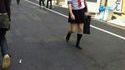 Une collégienne japonaise