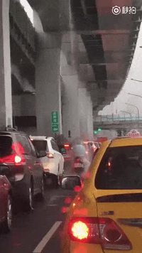 En rentrant après une bonne journée de merde