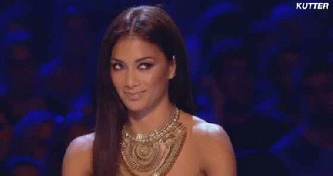 After a wink, I'm so hot.