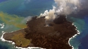 La formation d'une île