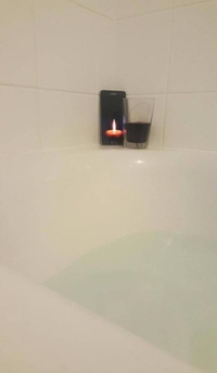 Un bain romantique