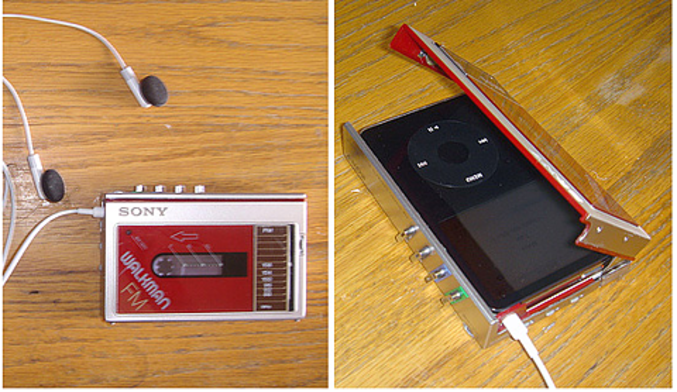 Un lecteur mp3 pour les nostalgiques du walkman.