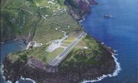 L'île de Saba dans les Caraïbes et son aéroport