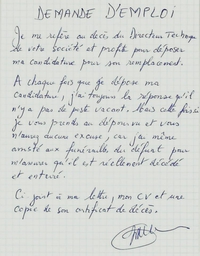 Kan tu veux vraiment ce poste !