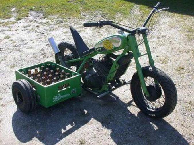 Un side-car pour alcoolique.