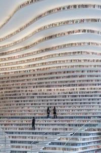 1, 2 millions de livres à la nouvelle bibliothèque de Tianjin (Chine)