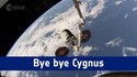 Désamarrage d'un vaisseau Cygnus de l'ISS