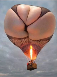 Avoir le feu baudruche