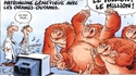 singe et télé