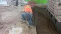 Ouvrier sexy dans un chantier