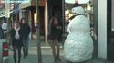 Le bonhomme de neige farceur