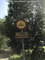 Panneau en Suède