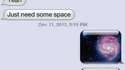 J'ai besoin d'espace