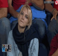 Une fille dans le public
