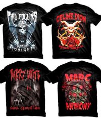 T-shirts de stars