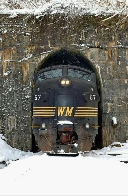 Virginia Central Railroad près d'Elkins Virginie Occidentale