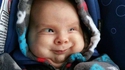 Un bébé heureux