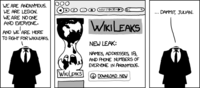 Les Anonymous et Wikileaks