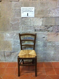 Ceci est une chaise