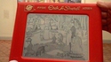 Reproduction sur ardoise magique
