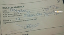 Mot d'excuse