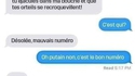 Mauvais numéro