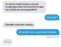 Mauvais numéro