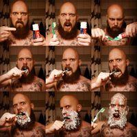 Brossage de dents de l'extrême