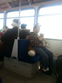 Spécimen dans le bus
