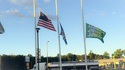 Drapeaux en berne