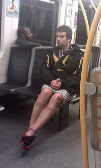 Dans le métro