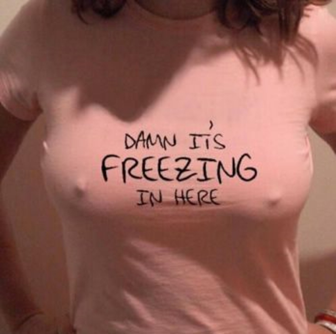 Damn it's freezing in here!