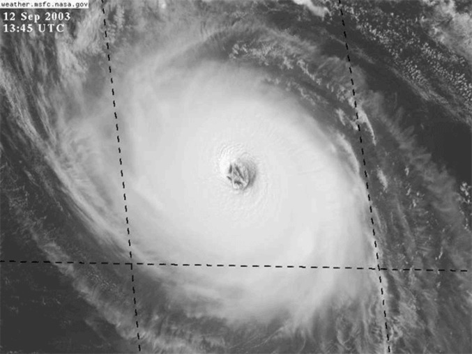 Oeil du cyclone