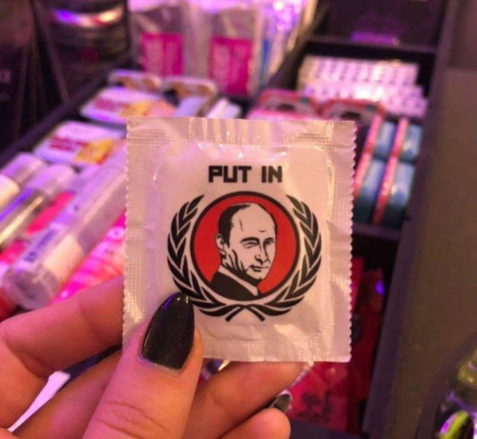 Un préservatif Vladimir.