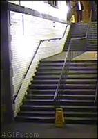 Le sol était glissant ... mais pas que, voyez-vous !