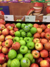 Dans les pommes
