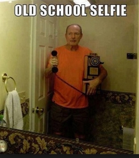 Selfie de la vieille école