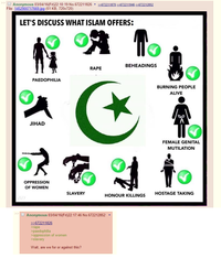 Analyse de l'islam par 4chan