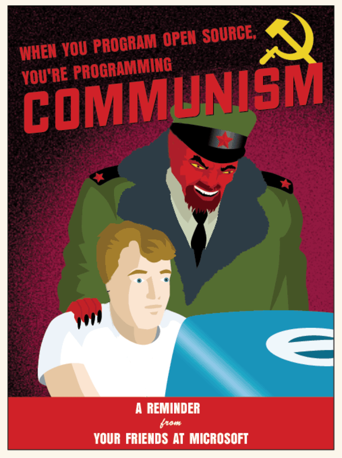 Quand vous programmez Open Source, vous programmez communiste !