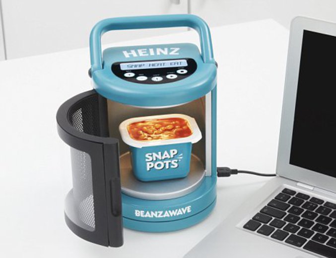 Un micro-ondes Heinz USB.