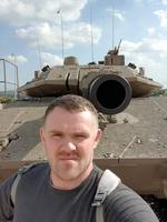 Selfie avec un super canon.