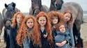 Rousses, mais sympathiques et mignonnes