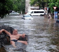 Se détendre durant les inondations