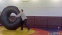 Bowling dans un gymnase