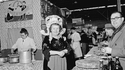 1963, le stand de la gastronomie bretonne au Salon de l'Agriculture