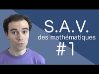 SAV des mathématiques