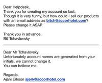 Les adresses mails en entreprise