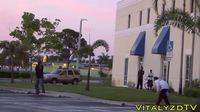 Attaque d'un zombie à Miami